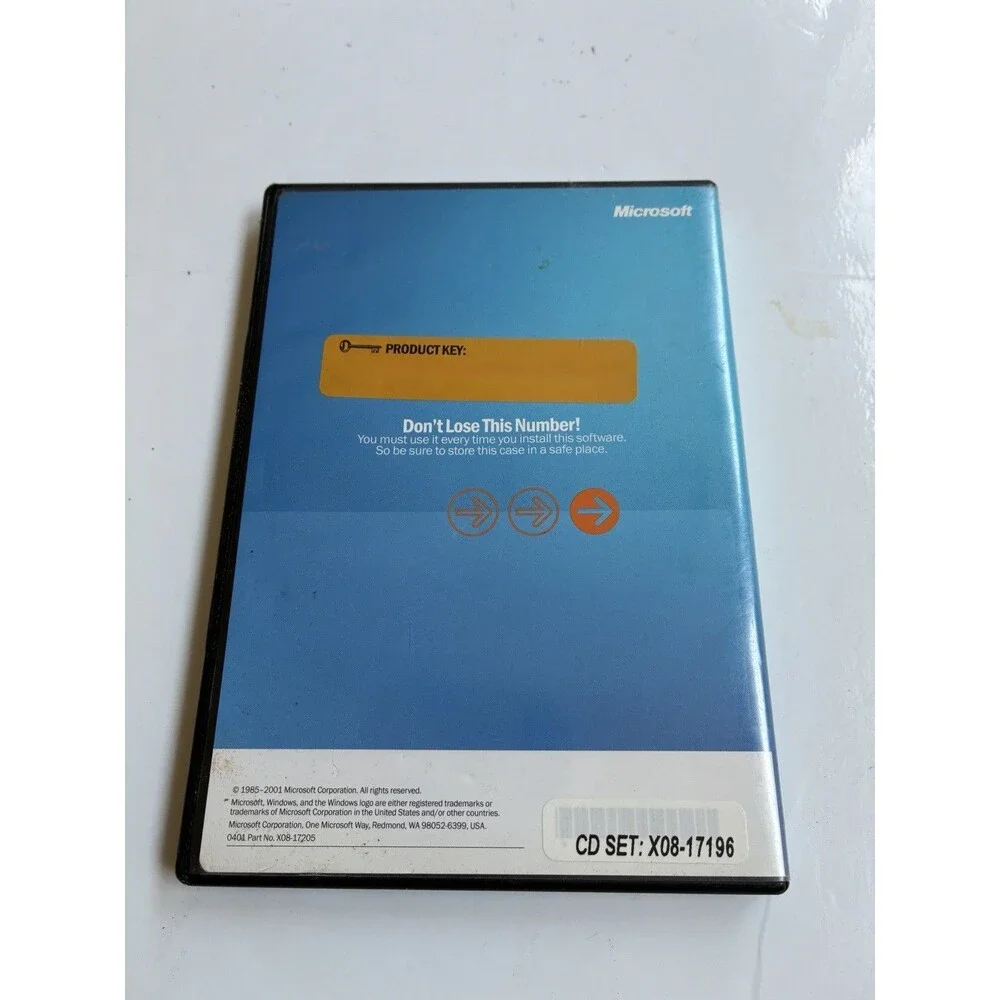 Microsoft Windows XP Professional 180-Day Evaluation Software Kit W/product Key